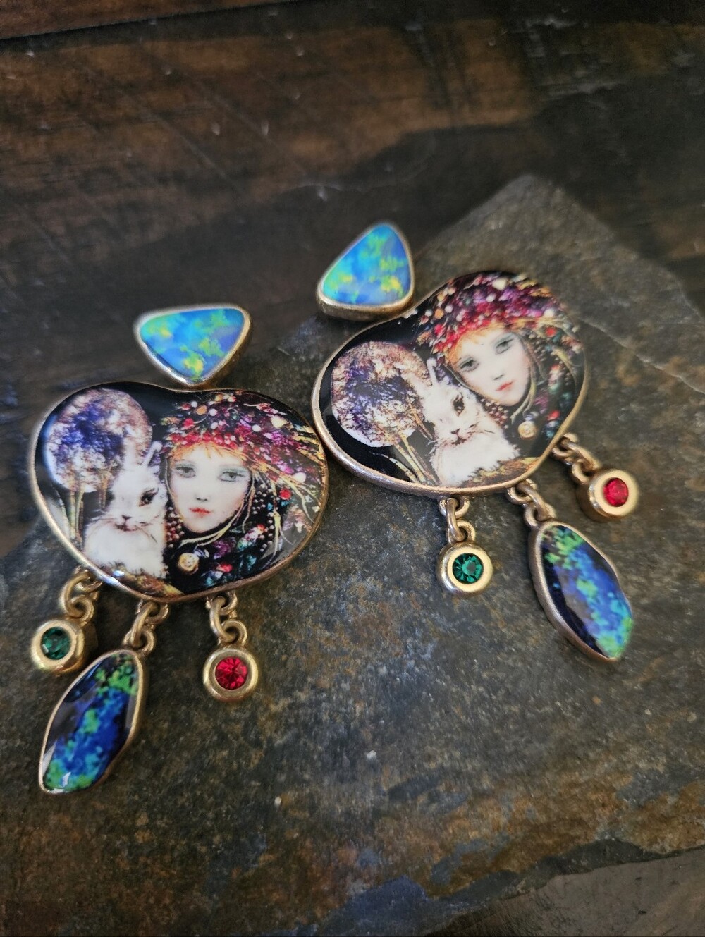 HeidiK9 Costume Jewelry Earrings
